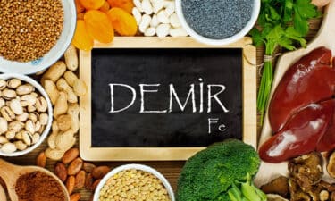 Demir içeren yiyecekler ve demir eksikliği belirtileri