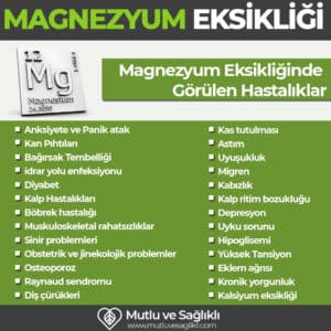 magnezyum eksikliği