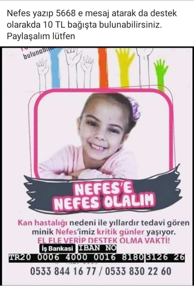 Nefes Davşan Yardım Kampanyası