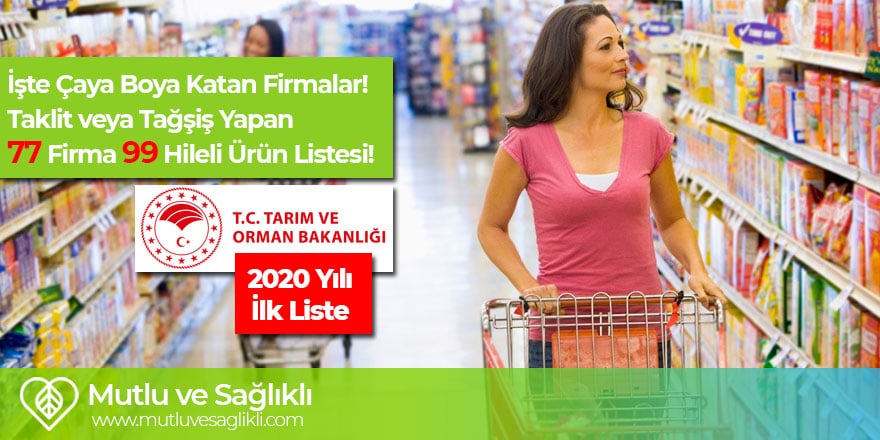 Taklit Veya Tagsis Yapan 77 Firma Listesi Iste Caya Boya Katan Firmalar