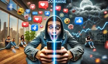 Sosyal Medya Dopamin Depresyon iliskisi